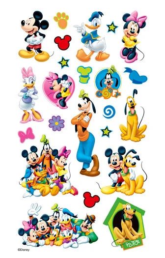 מדבקות - Disney MICKEY&amp;FRIENDS Stickers